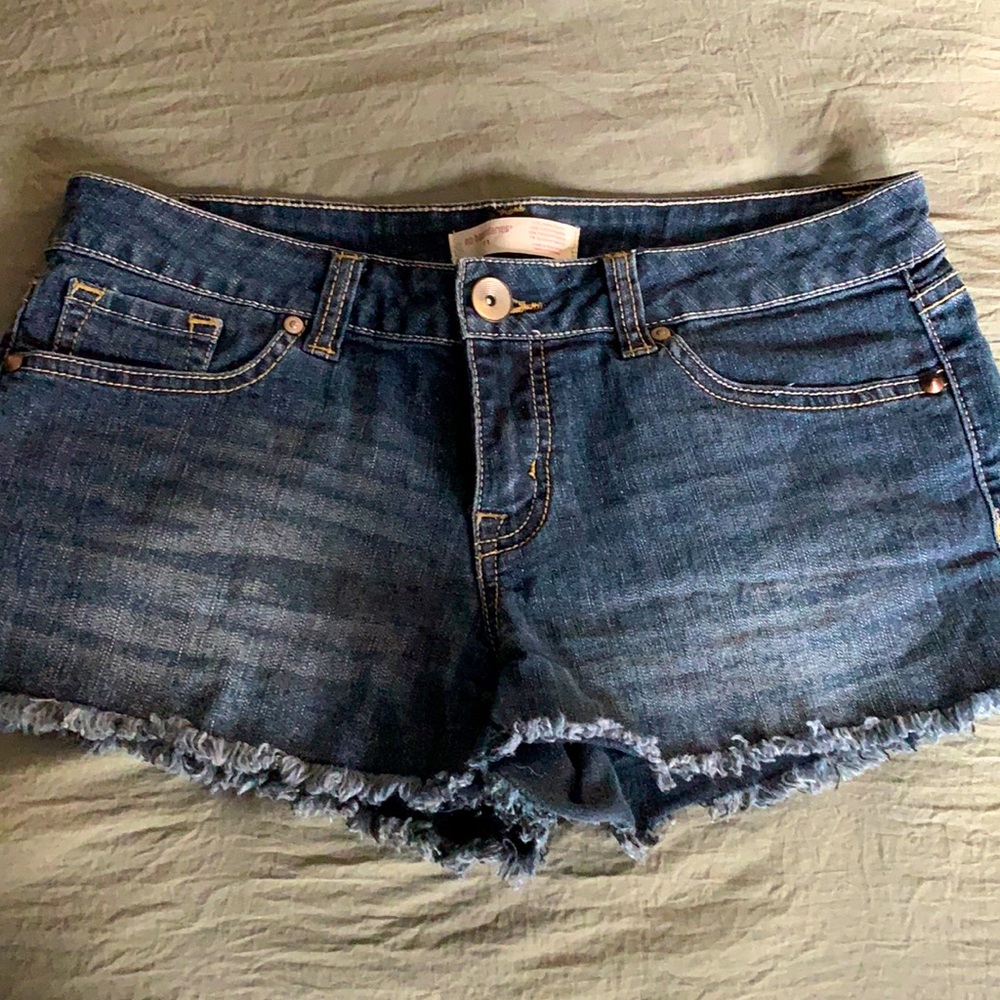 Frayed shorts